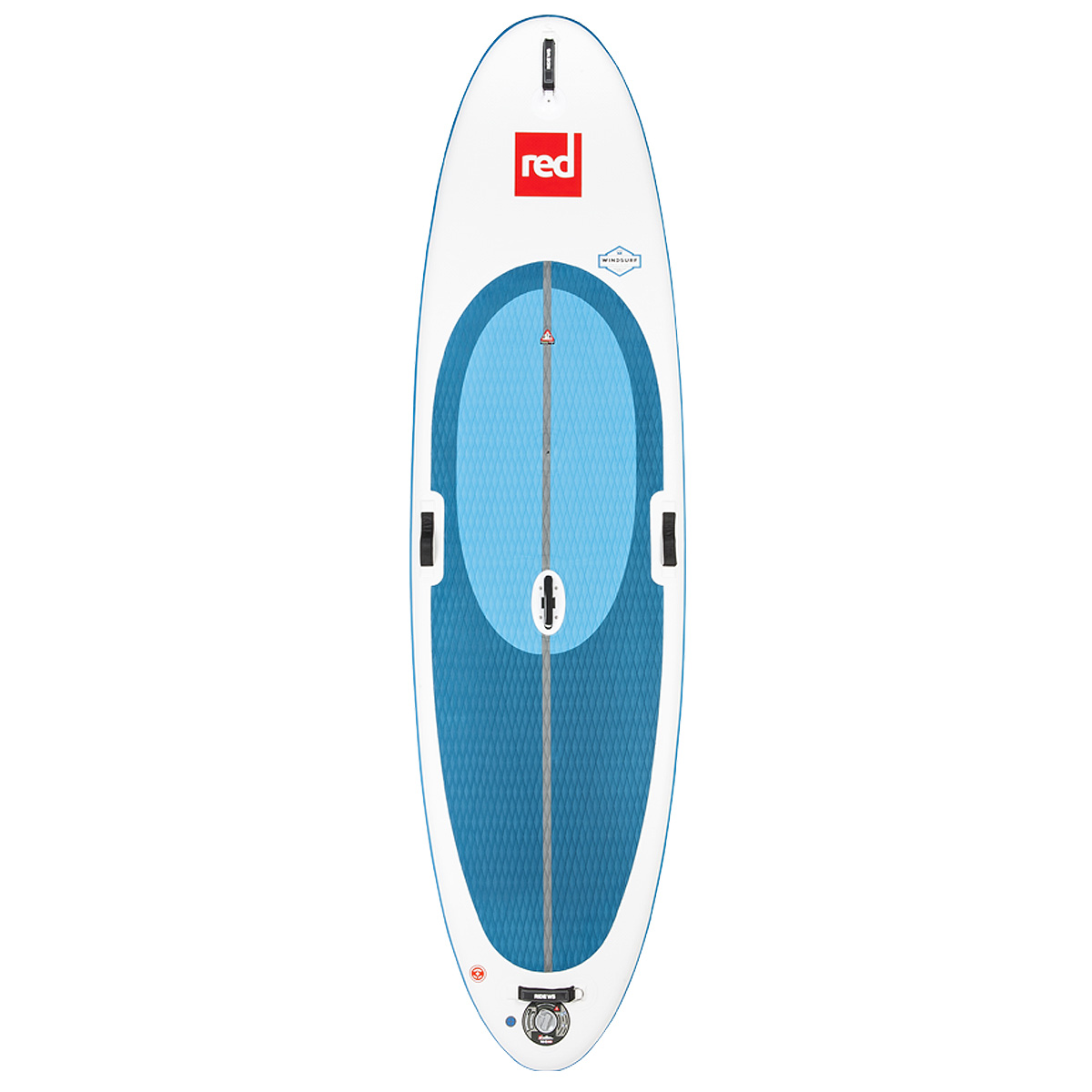 red paddle board windsurf