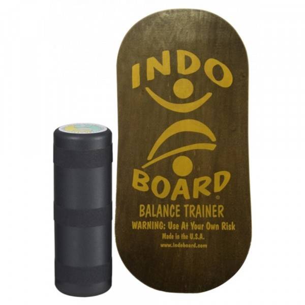 Indo Board Rocker Board Brown + mittlere Rolle
