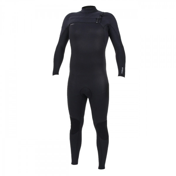 O&#039;Neill Hyperfreak 5/4+mm Chest Zip Full Wetsuit 2022 Black