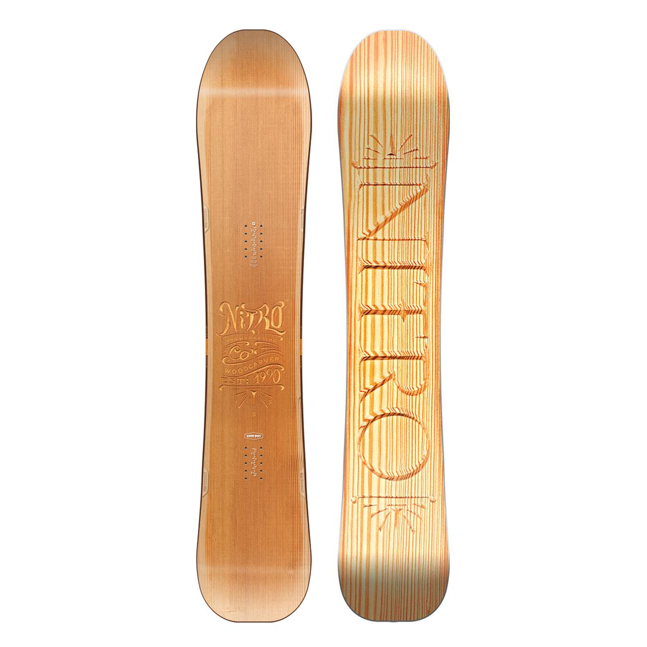 【美品 19年モデル】NITRO WOODCARVER 155cm \u0026 TEAM