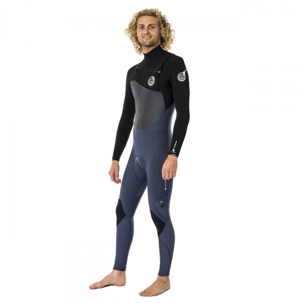 Rip Curl Flashbomb 5/3 Chest Zip Wetsuit 2022 Slate